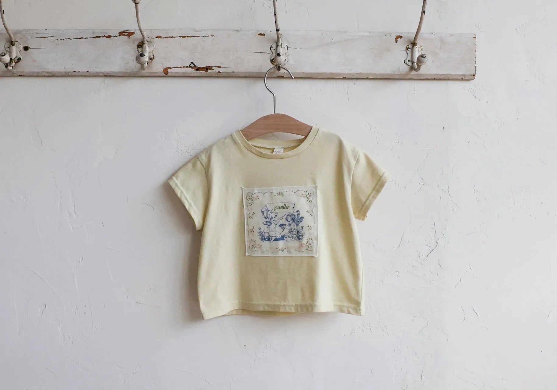 2026 flo Summer - 花花小天使貼布短TEE 5色 (80-135cm)