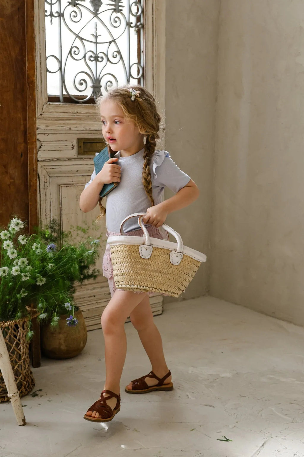 2026 flo Summer - 荷葉邊短TEE 5色 (80-135cm)