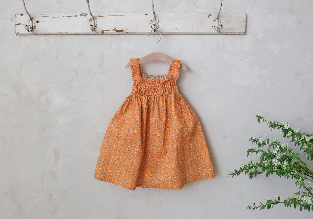 2026 flo Summer - 花花煙燻洋裝 3色 (80-135cm)
