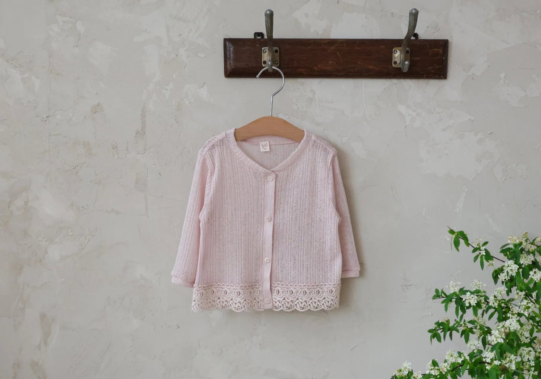 2026 flo Summer - 蕾絲開襟衫 4色 (80-135cm)