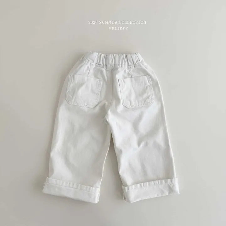 2026 Melikey Summer -刷色破損牛仔褲 2色 (70-140cm)