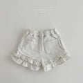 2026 Melikey Summer - 雙層荷葉邊短褲 2色 (70-140cm)