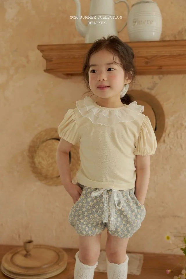 2026 Melikey Summer - 花花燈籠短褲 3色 (70-140cm)