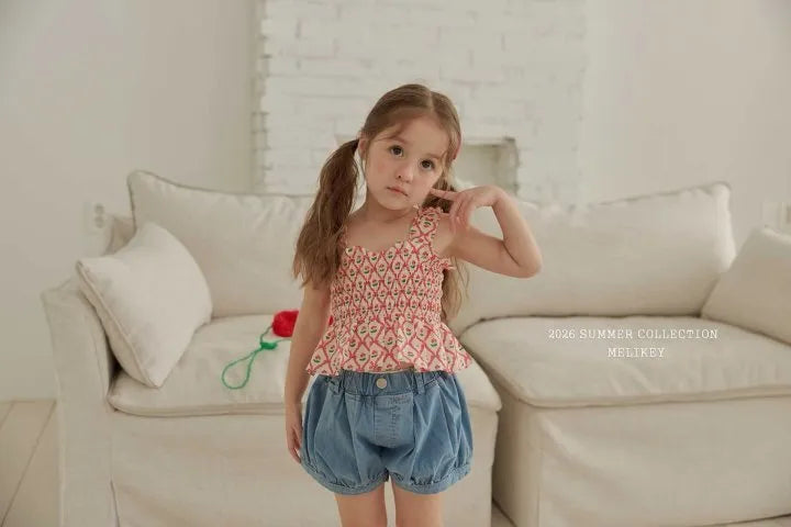 2026 Melikey Summer - 牛仔南瓜褲 (70-140cm)