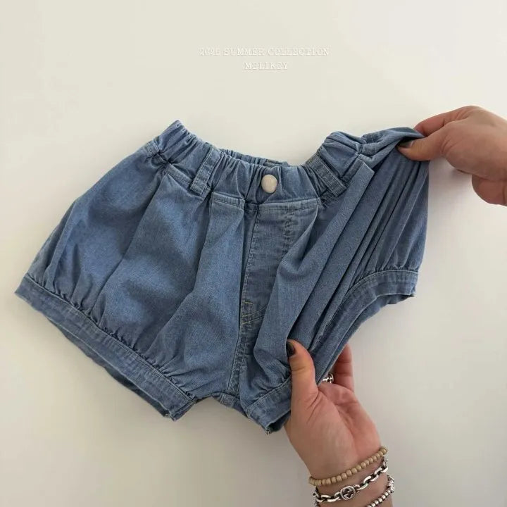 2026 Melikey Summer - 牛仔南瓜褲 (70-140cm)