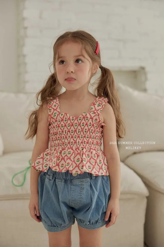 2026 Melikey Summer - 牛仔南瓜褲 (70-140cm)