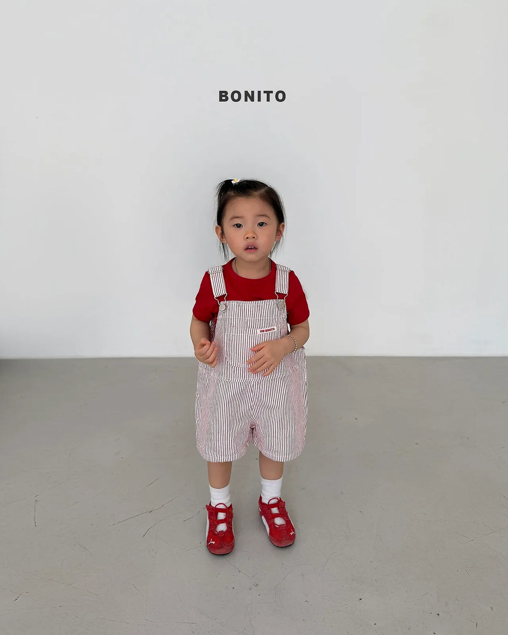 2026 Bonito Summer - stripe overall pants