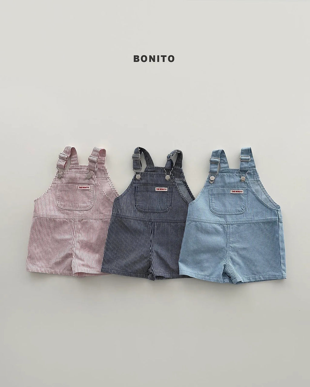 2026 Bonito Summer - stripe overall pants
