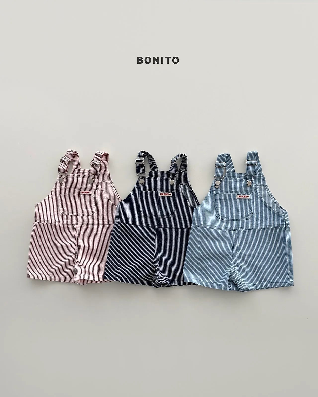2026 Bonito Summer - stripe overall pants