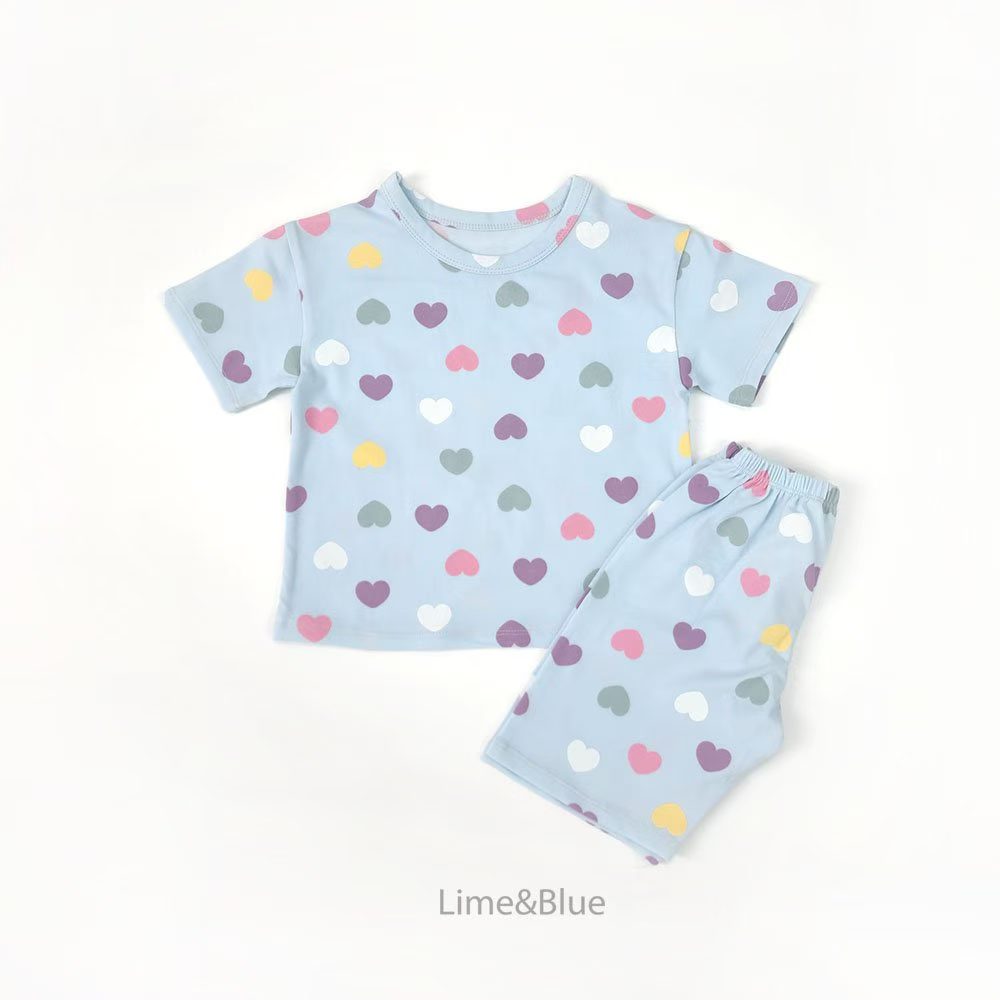 2026 Summer Lime&Blue - 心心居家套裝 (5色)