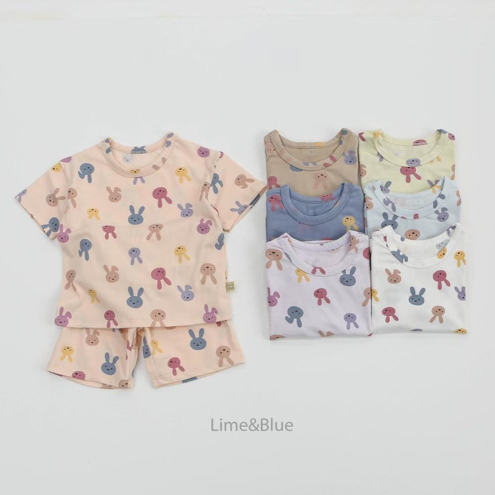 2026 Summer Lime&Blue - 兔兔居家套裝 (7色)