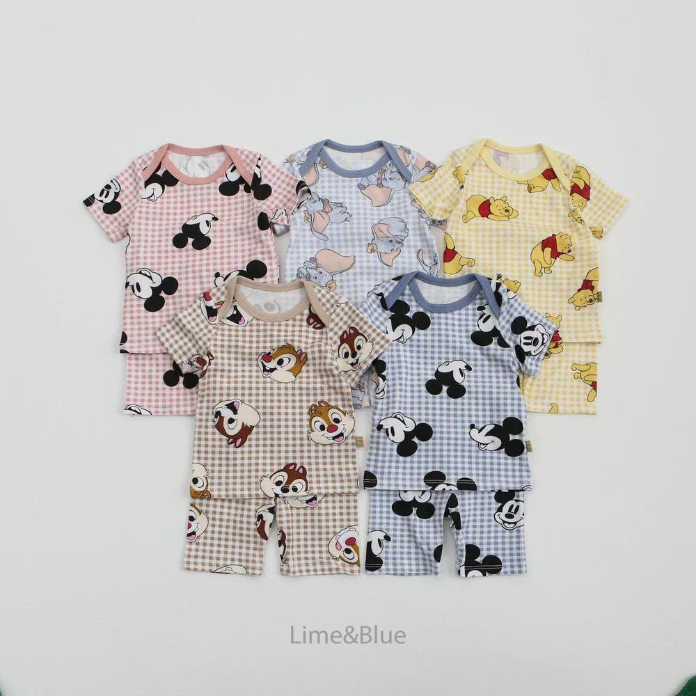 2026 Summer Lime&Blue - Disney居家套裝 (5色)