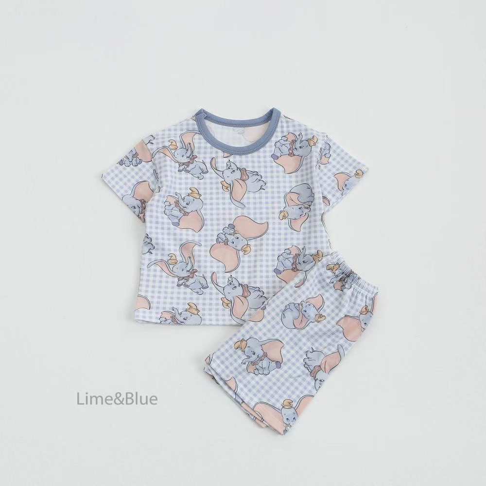 2026 Summer Lime&Blue - Disney居家套裝 (5色) (普通褲頭)