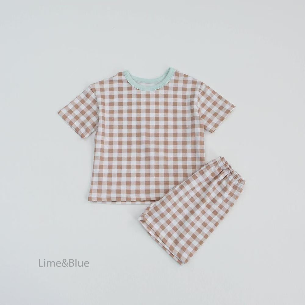 2026 Summer Lime&Blue - 格仔居家套裝 (8色)