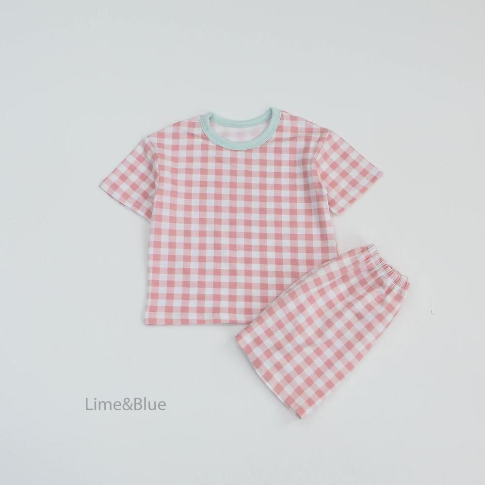 2026 Summer Lime&Blue - 格仔居家套裝 (8色)