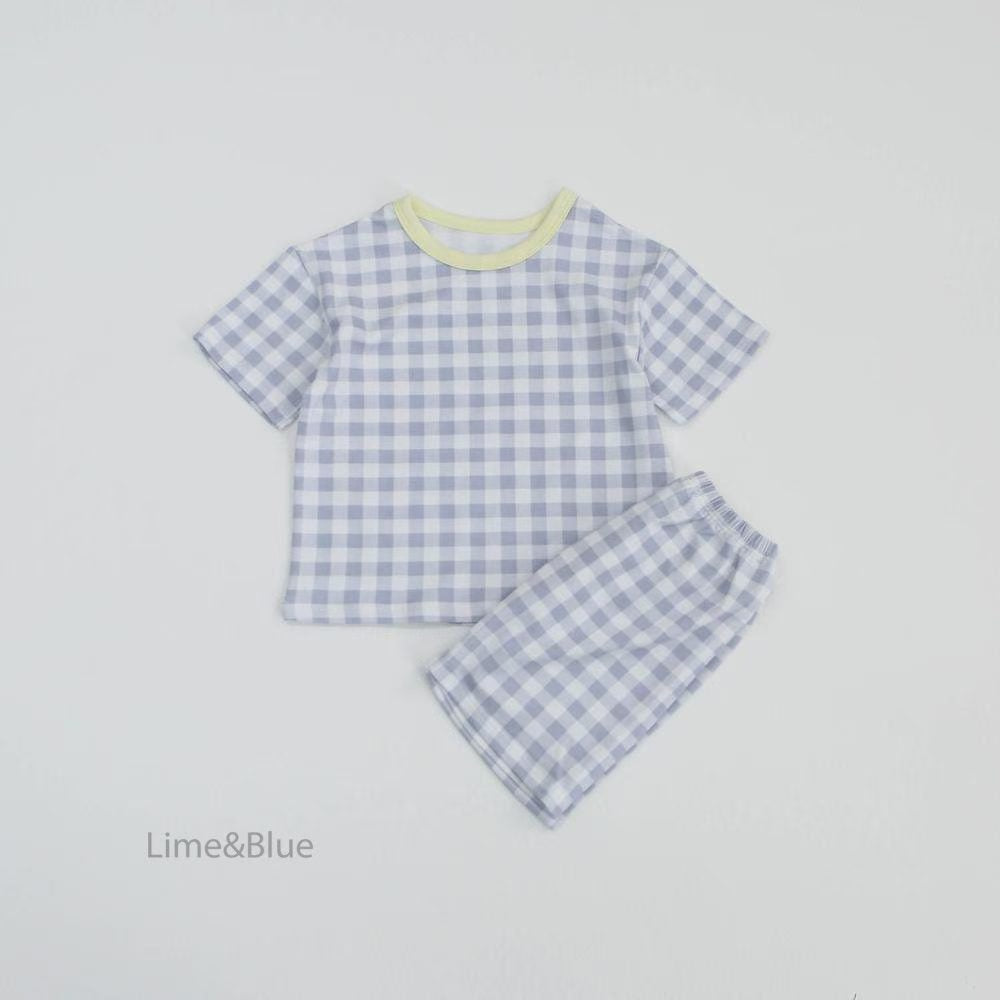 2026 Summer Lime&Blue - 格仔居家套裝 (8色)