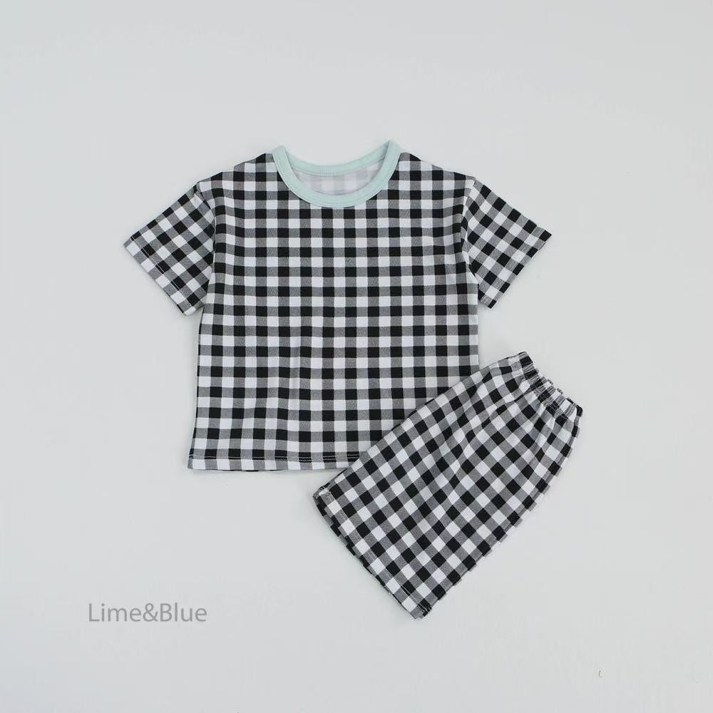 2026 Summer Lime&Blue - 格仔居家套裝 (8色)