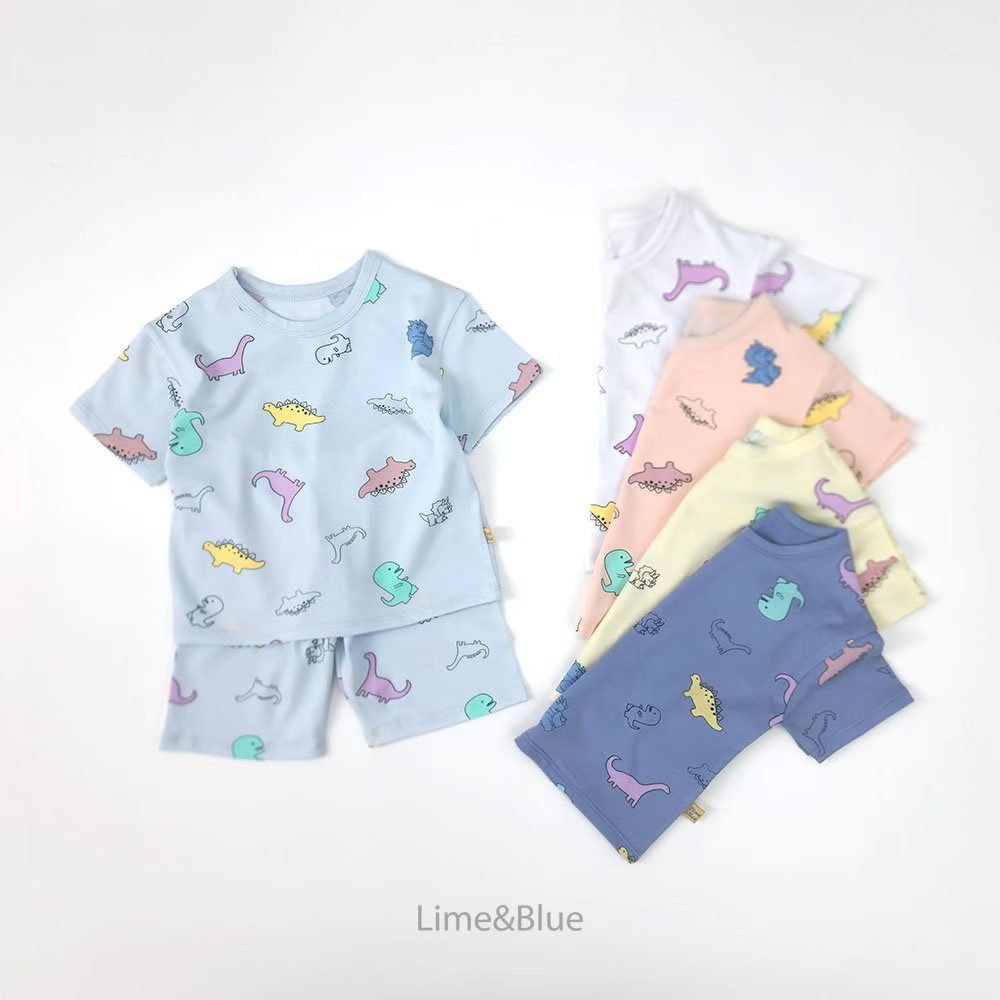 2026 Summer Lime&Blue - 恐龍居家套裝 (5色)