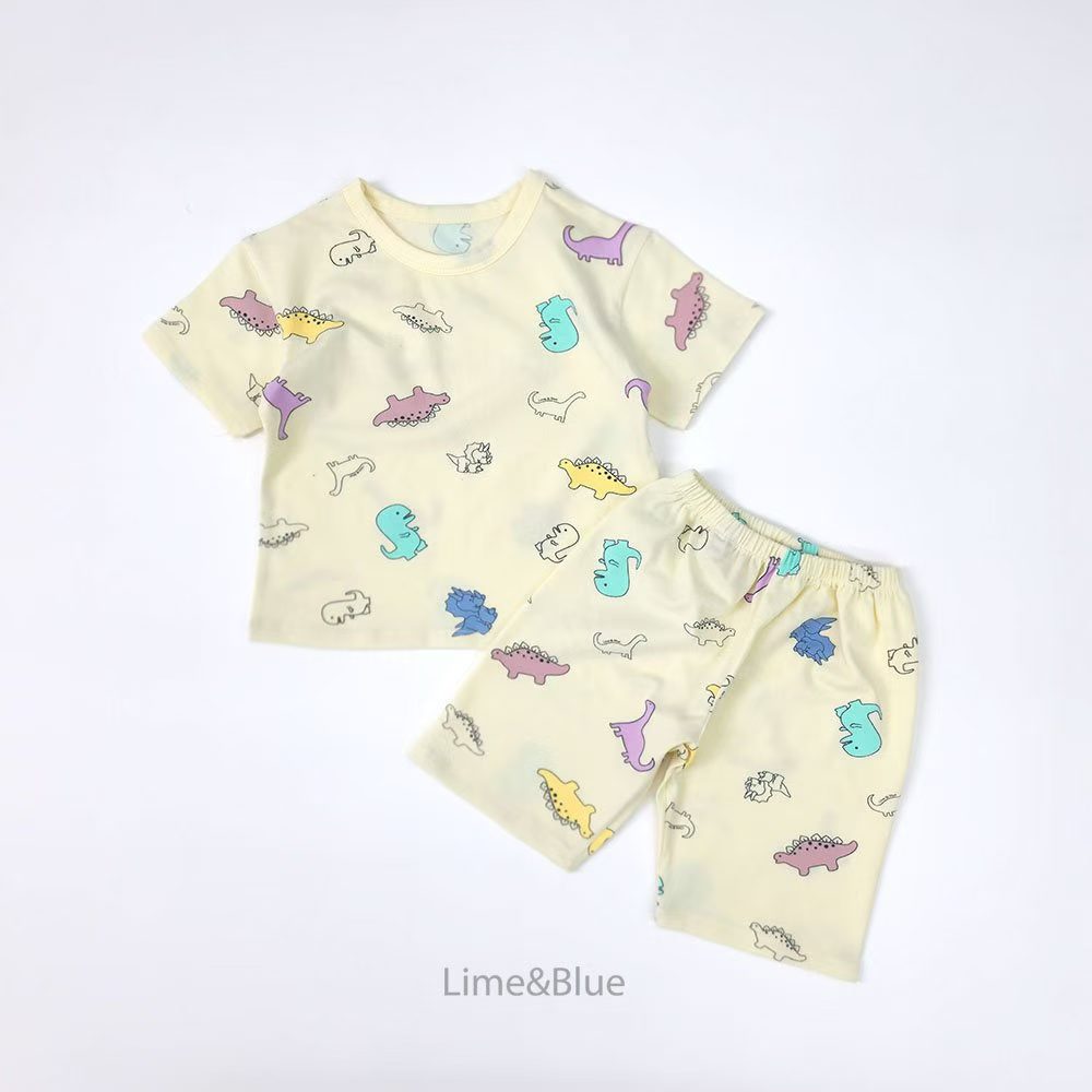 2026 Summer Lime&Blue - 恐龍居家套裝 (5色)