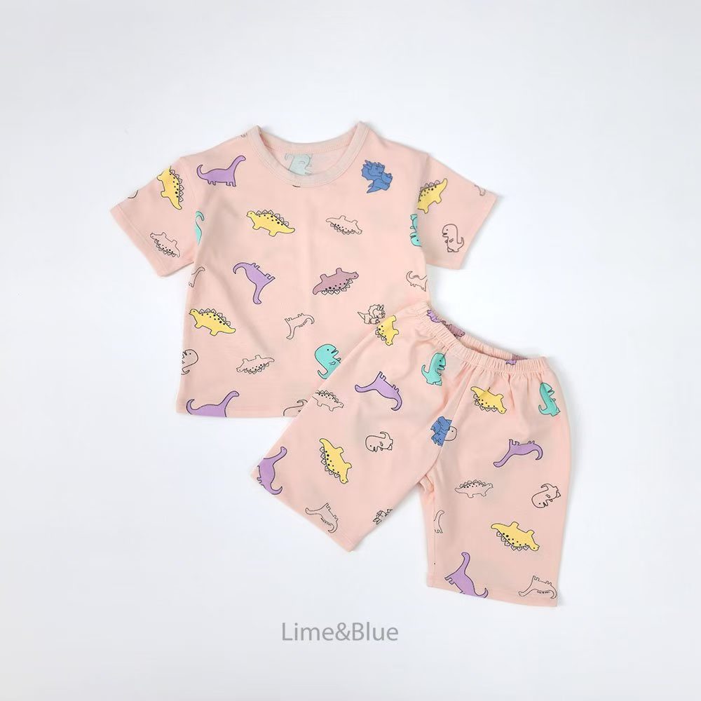 2026 Summer Lime&Blue - 恐龍居家套裝 (5色)