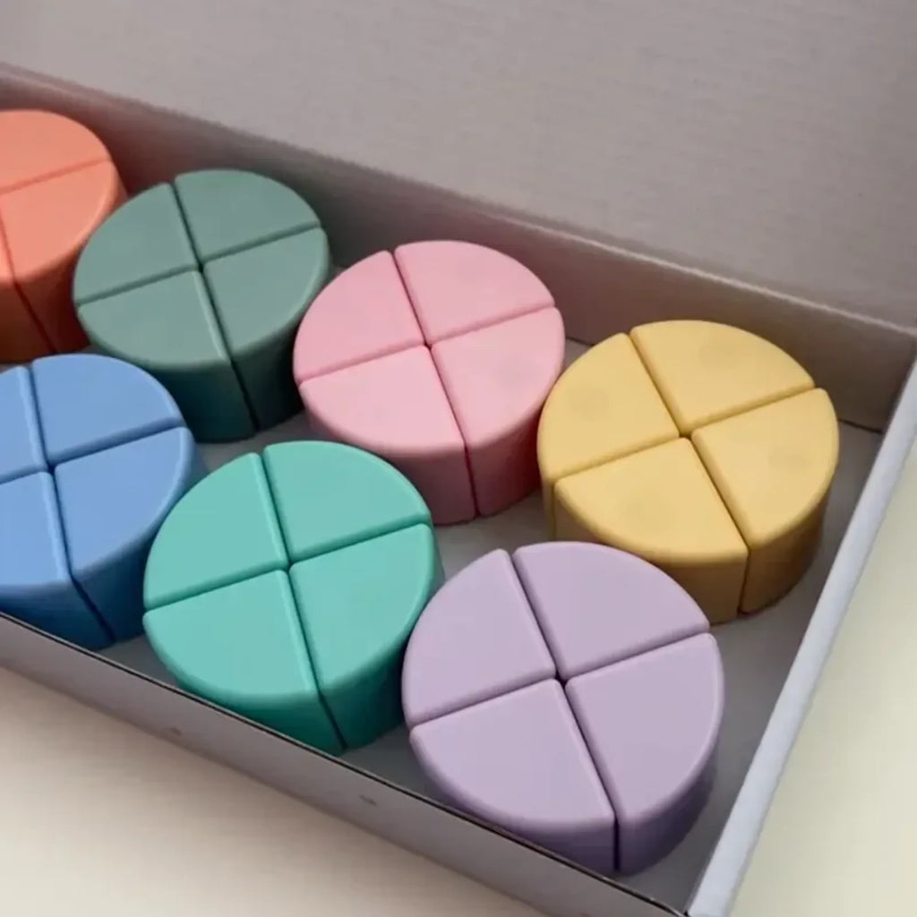Bellebaby  磁吸積木-圓弧(32顆入) 購買同牌子3盒或以上包SF櫃/京東上門