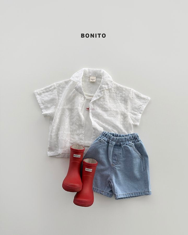 2026 Bonito Summer - see-through lace shirt 🤍