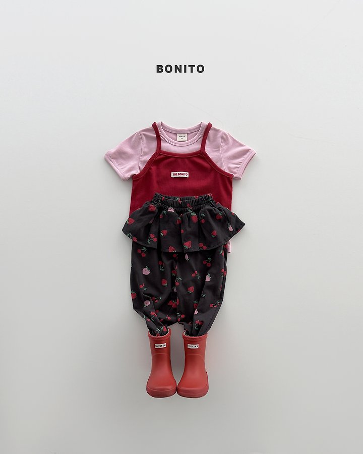 2026 Bonito Summer - frill jogger pants 🍒