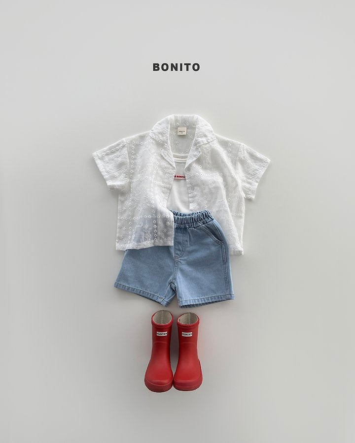 2026 Bonito Summer - see-through lace shirt 🤍