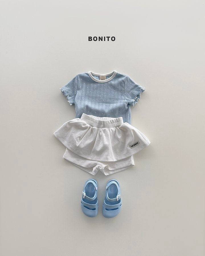 2026 Bonito Summer - bloom eyelet tee