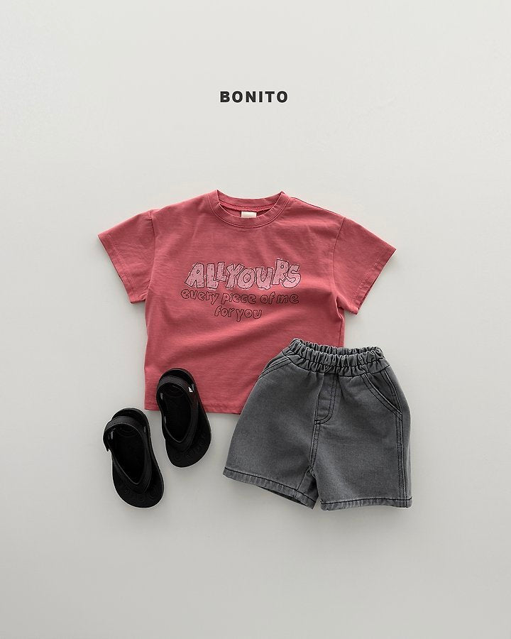2026 Bonito Summer - all yours drawing tee