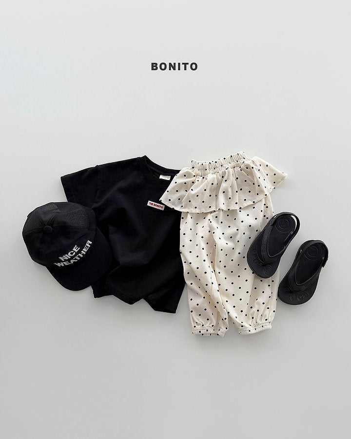 2026 Bonito Summer - frill jogger pants 🍒