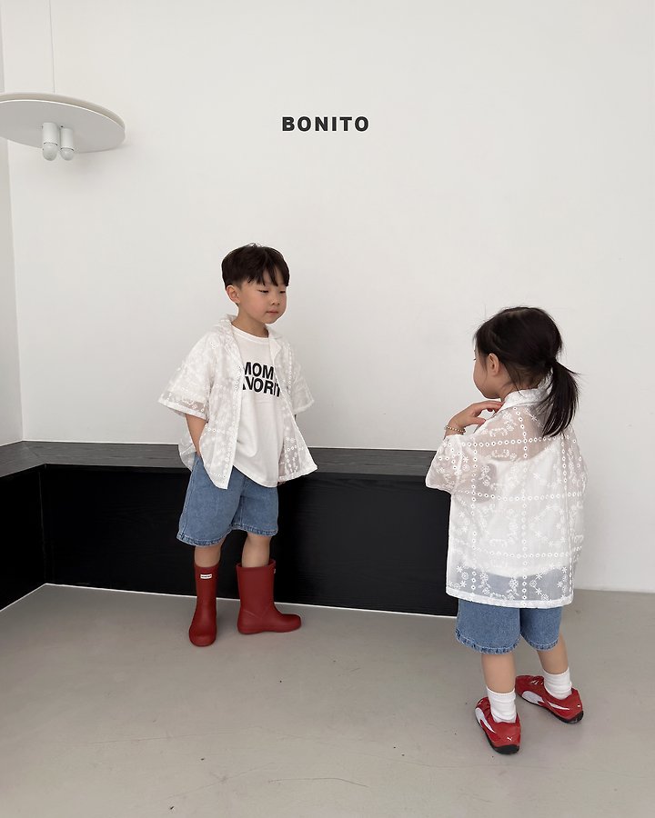 2026 Bonito Summer - see-through lace shirt 🤍