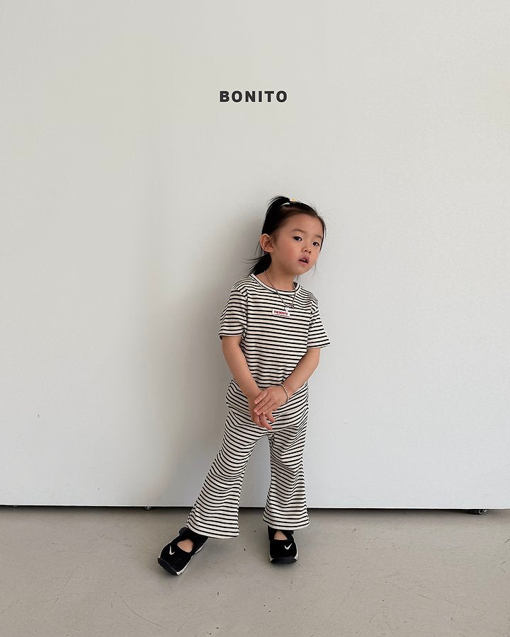 2026 Bonito Summer - slim stripe set 🖤