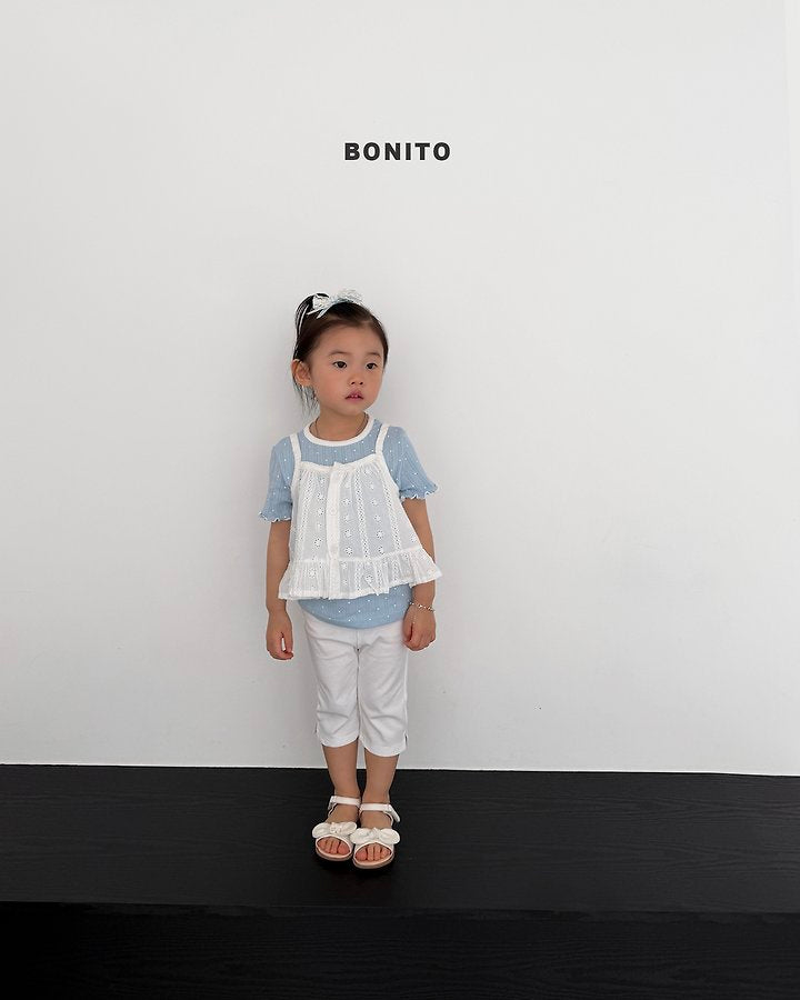 2026 Bonito Summer - bloom eyelet tee