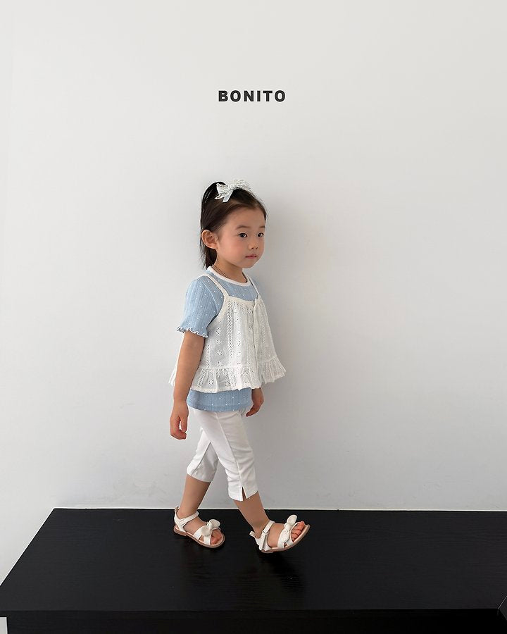 2026 Bonito Summer - bloom eyelet tee