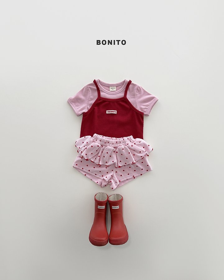 2026 Bonito Summer - mini heart frill shorts ♥