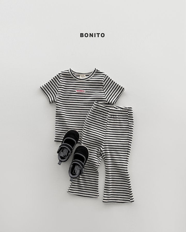 2026 Bonito Summer - slim stripe set 🖤