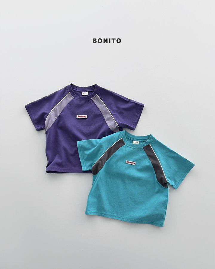 2026 Bonito Summer - raglan side color tee