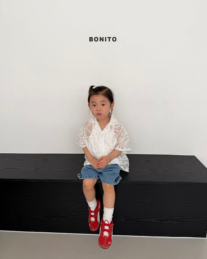 2026 Bonito Summer - see-through lace shirt 🤍