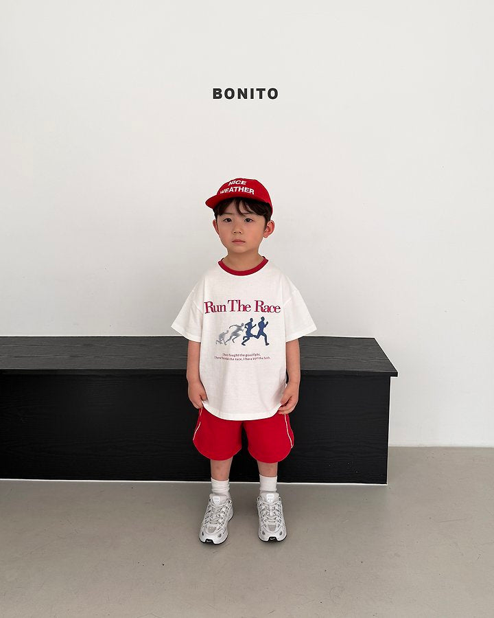 2026 Bonito Summer - run the race tee