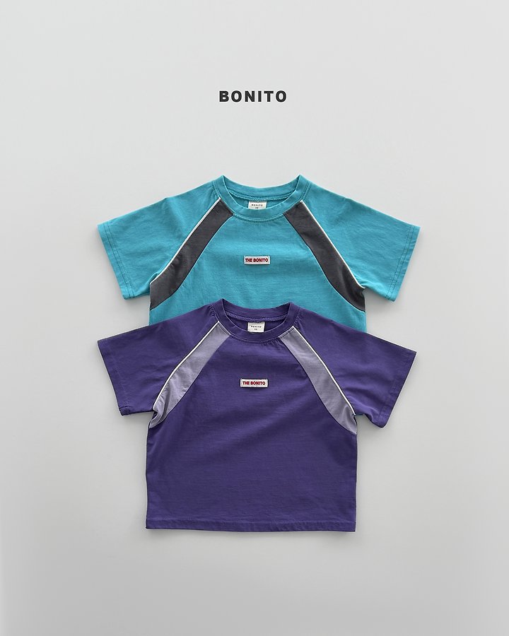 2026 Bonito Summer - raglan side color tee