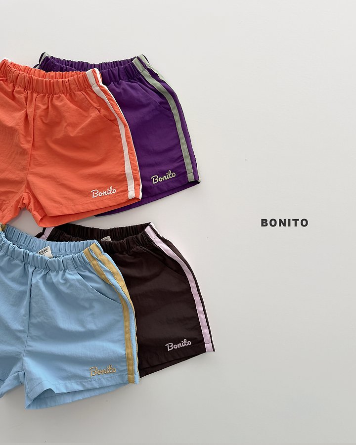 2026 Bonito Summer - two line tape shorts
