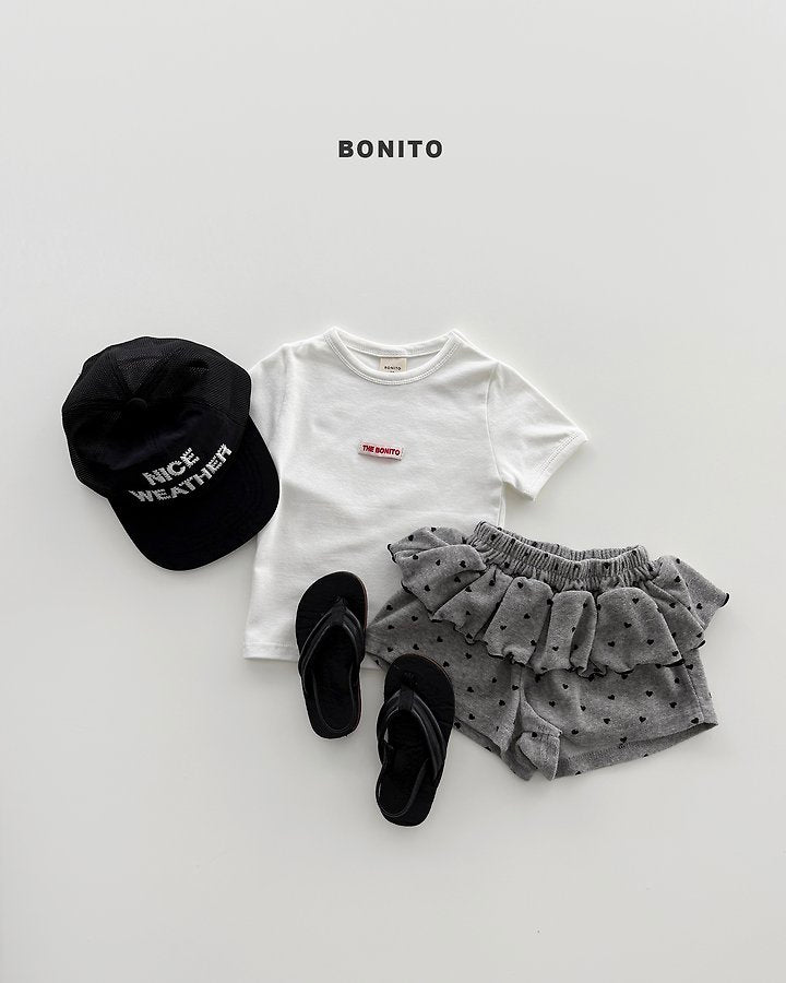 2026 Bonito Summer - mini heart frill shorts ♥