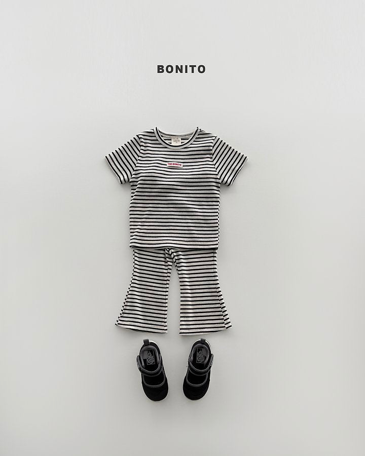 2026 Bonito Summer - slim stripe set 🖤