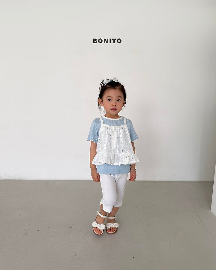 2026 Bonito Summer - bloom eyelet tee