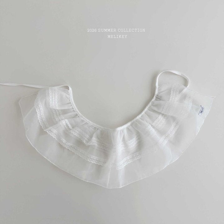 2026 Melikey Summer - 透紗蕾絲圍裙