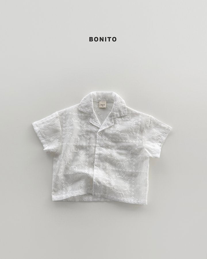 2026 Bonito Summer - see-through lace shirt 🤍