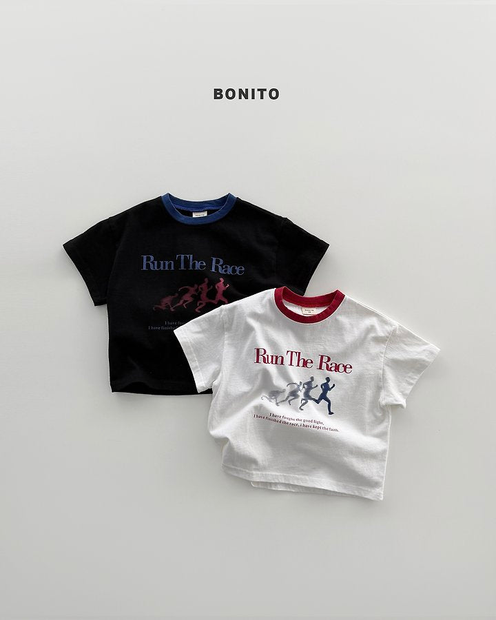 2026 Bonito Summer - run the race tee