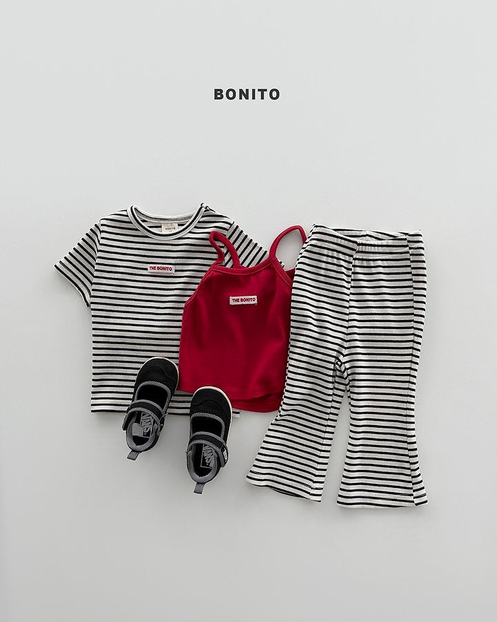 2026 Bonito Summer - slim stripe set 🖤