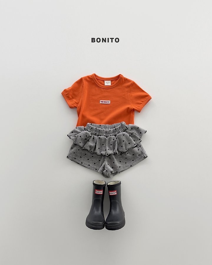 2026 Bonito Summer - mini heart frill shorts ♥
